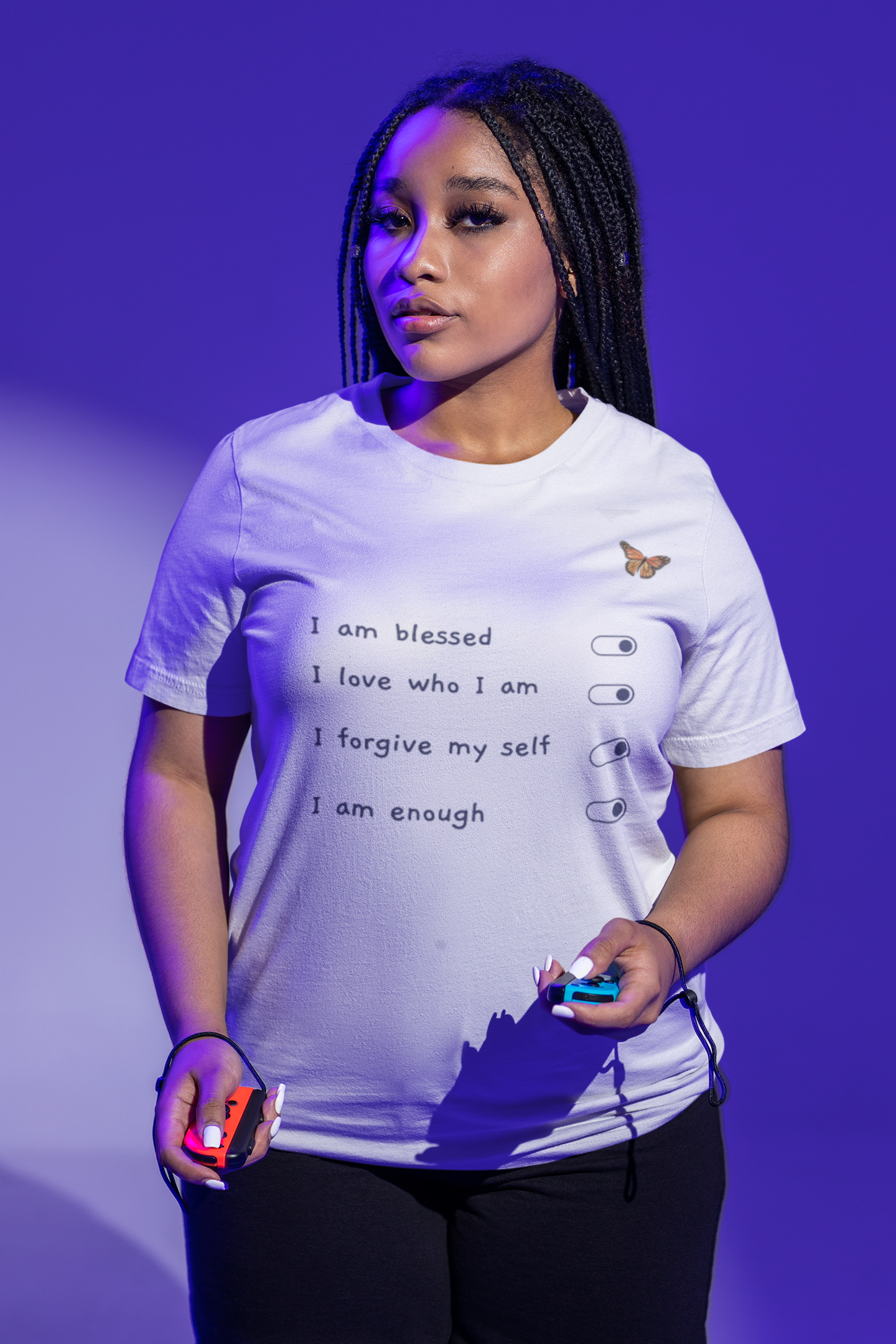 Unisex Graphic "I Am Enough" Tee shirt