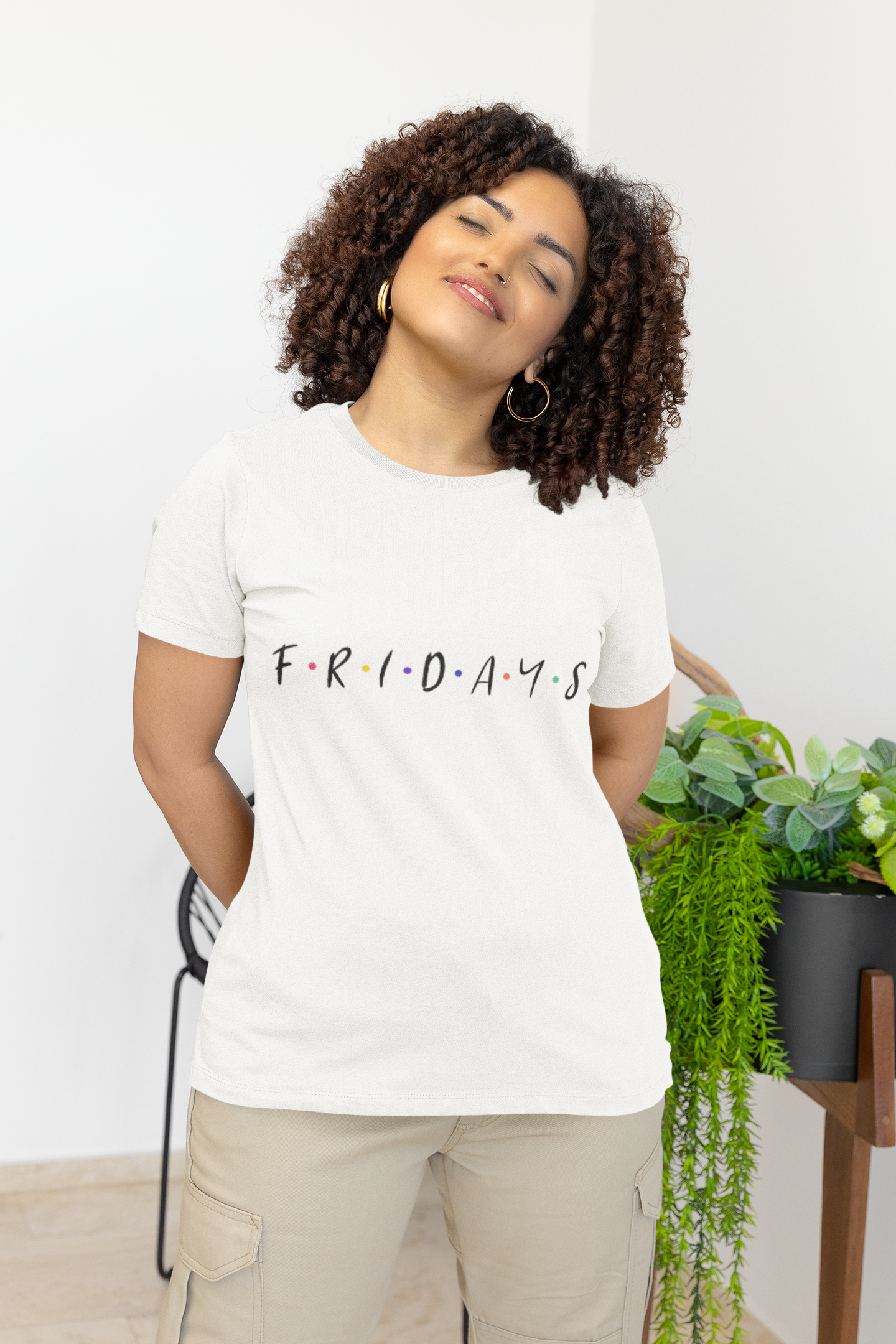 Unisex Graphic "Fridays" Tee shirt