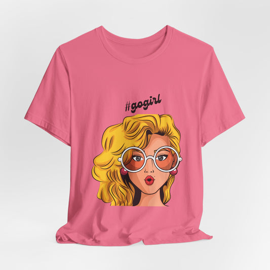 Unisex Jersey Short Sleeve Go Girl" Tee