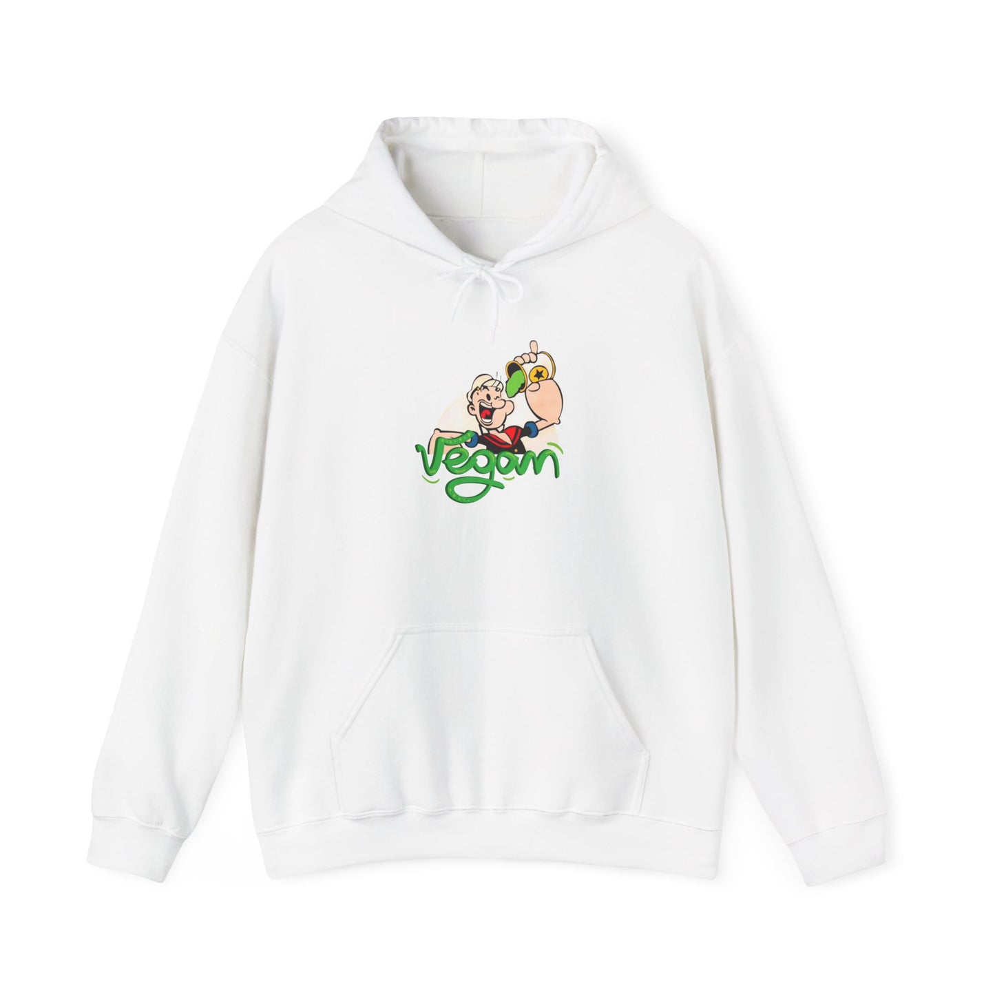 Unisex Heavy Blend Hooded "Popeye Vegan" Sweatshirt