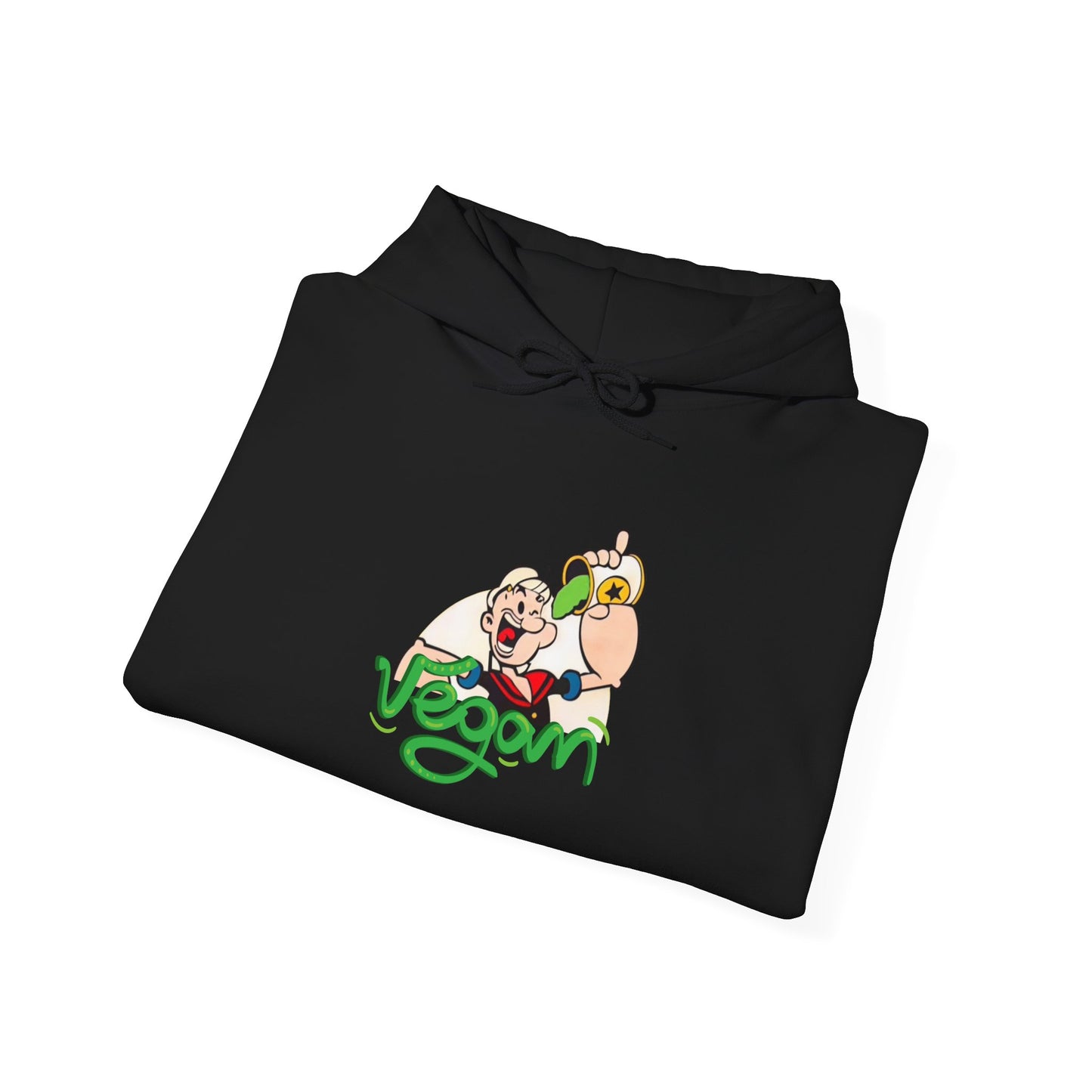 Unisex Heavy Blend Hooded "Popeye Vegan" Sweatshirt