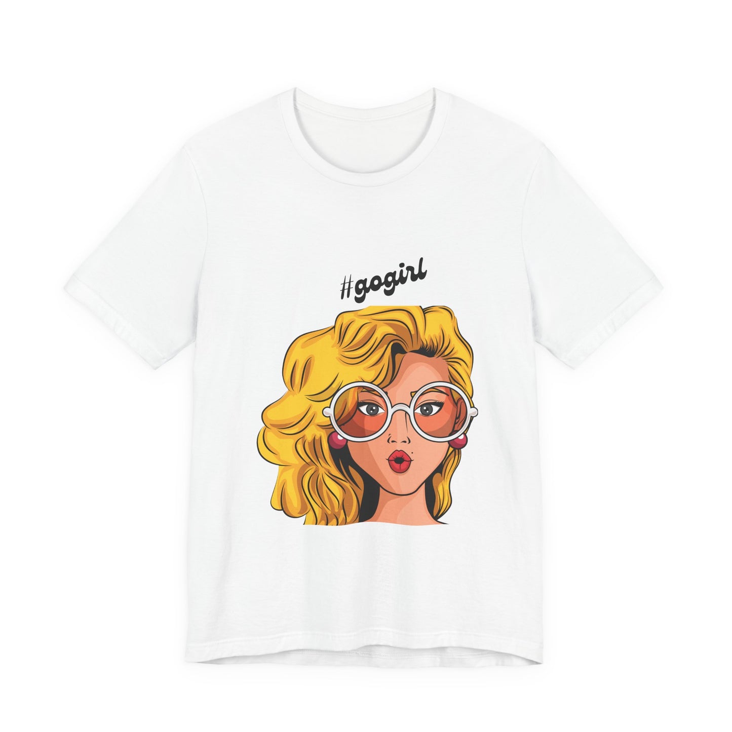Unisex Jersey Short Sleeve Go Girl" Tee