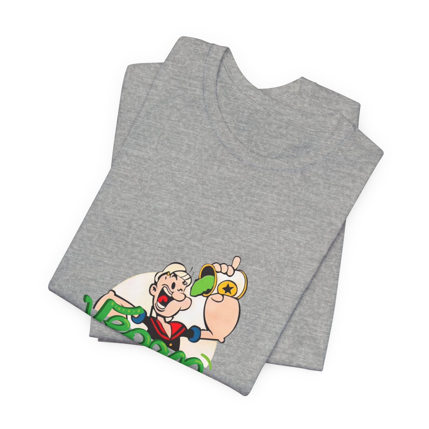 Unisex Jersey Short Sleeve "Popeye Vegan" Tee