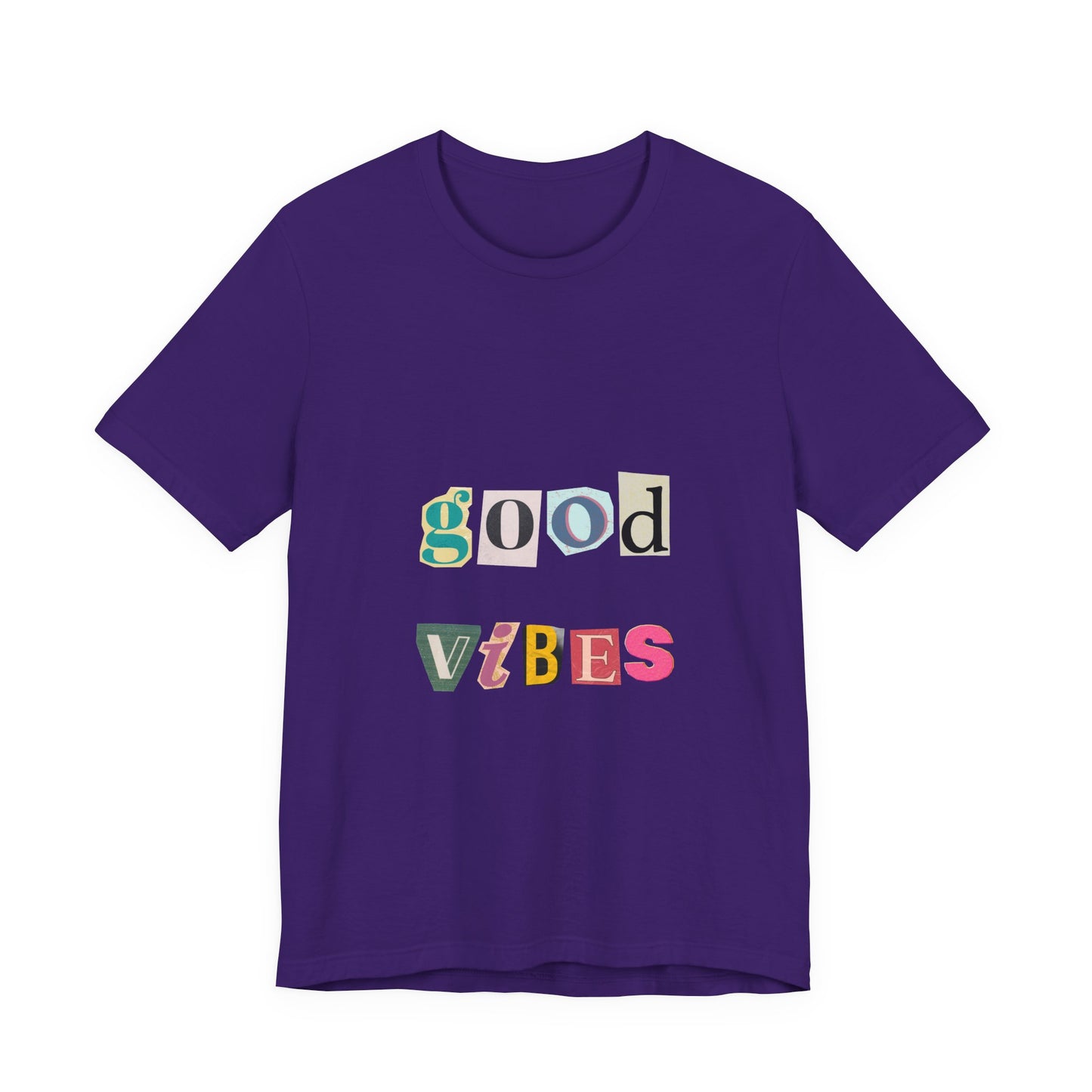 Unisex Jersey Short Sleeve "Good Vibes" Tee