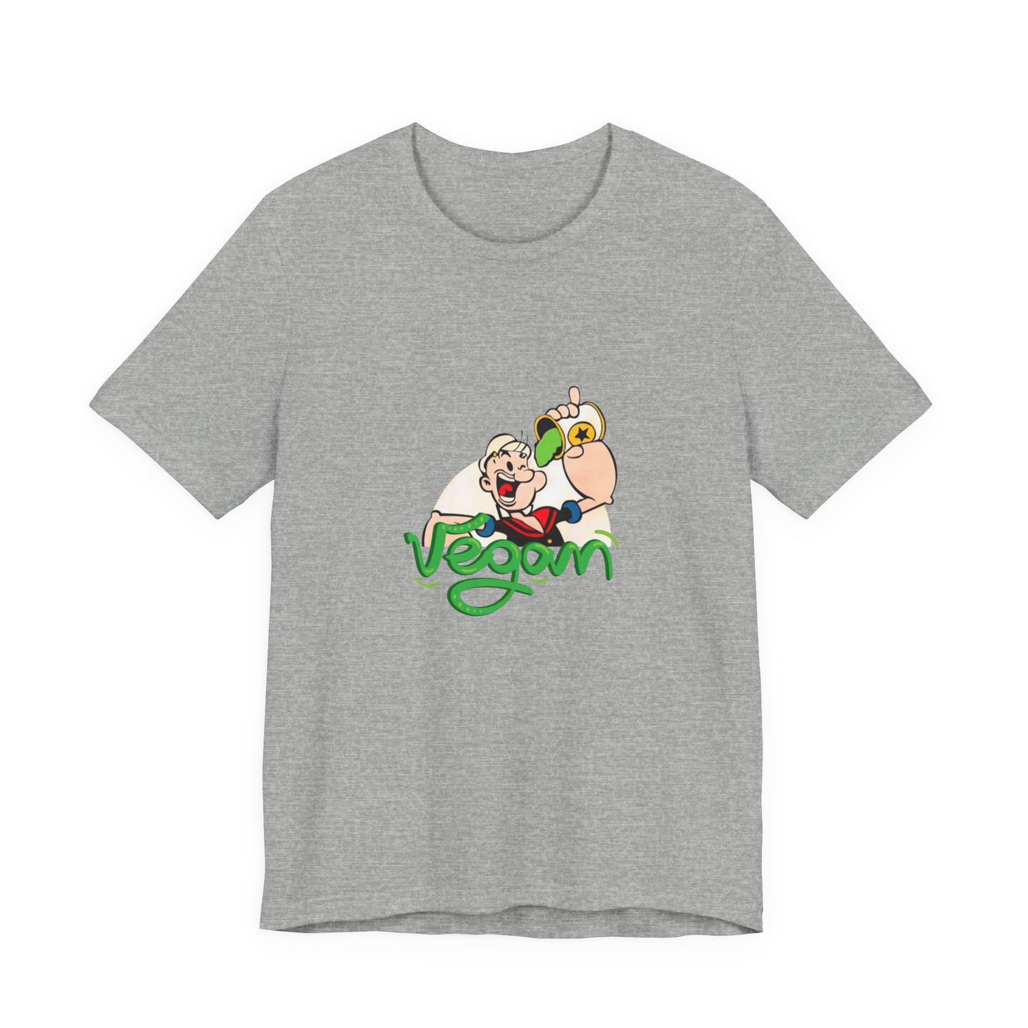 Unisex Jersey Short Sleeve "Popeye Vegan" Tee
