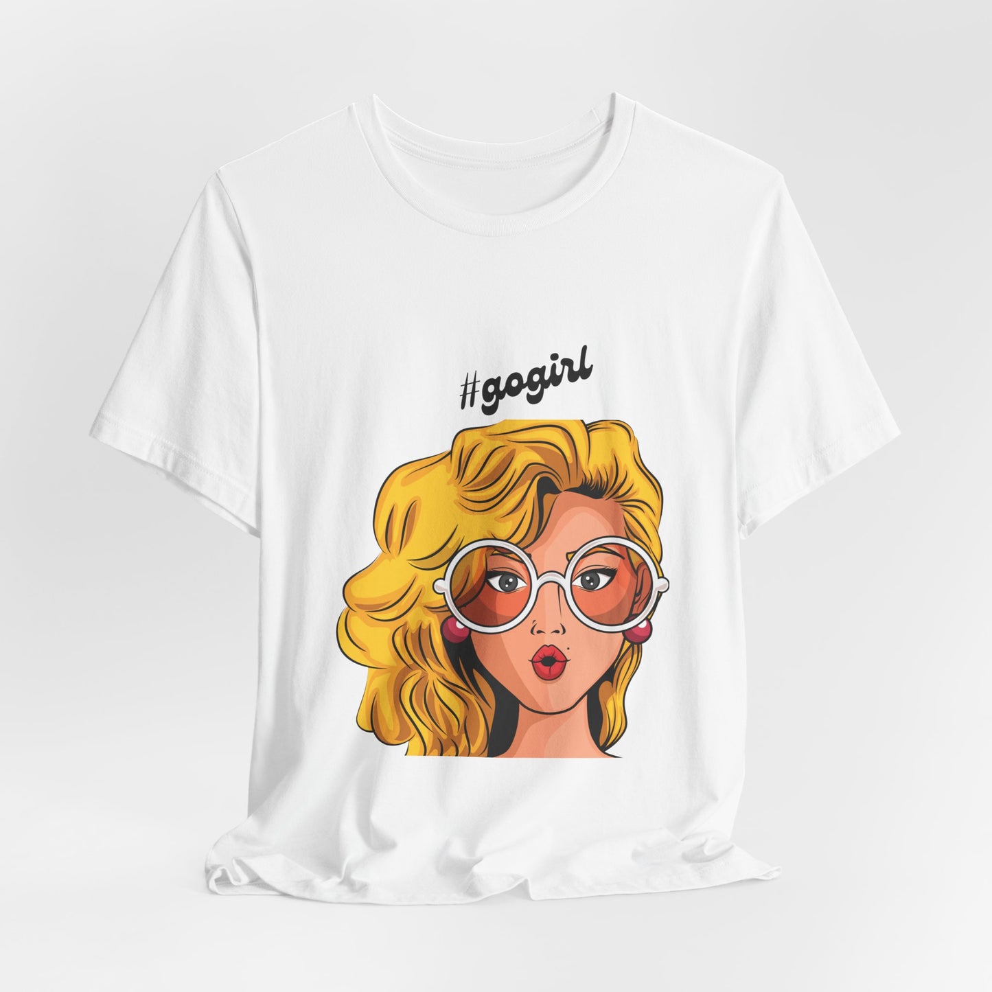 Unisex Jersey Short Sleeve Go Girl" Tee