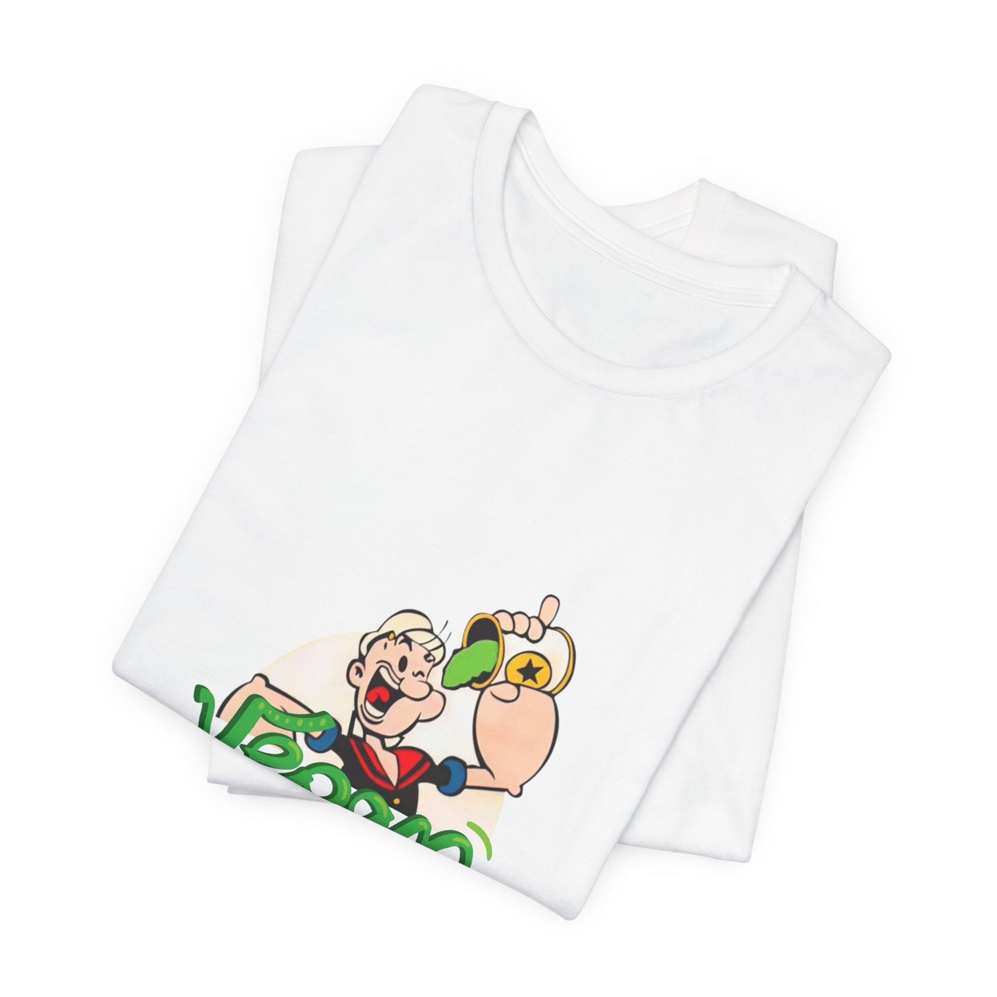 Unisex Jersey Short Sleeve "Popeye Vegan" Tee