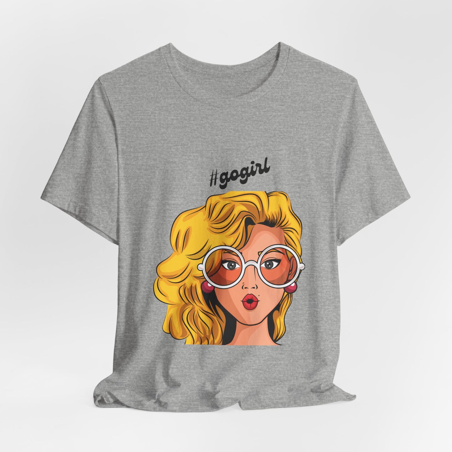 Unisex Jersey Short Sleeve Go Girl" Tee