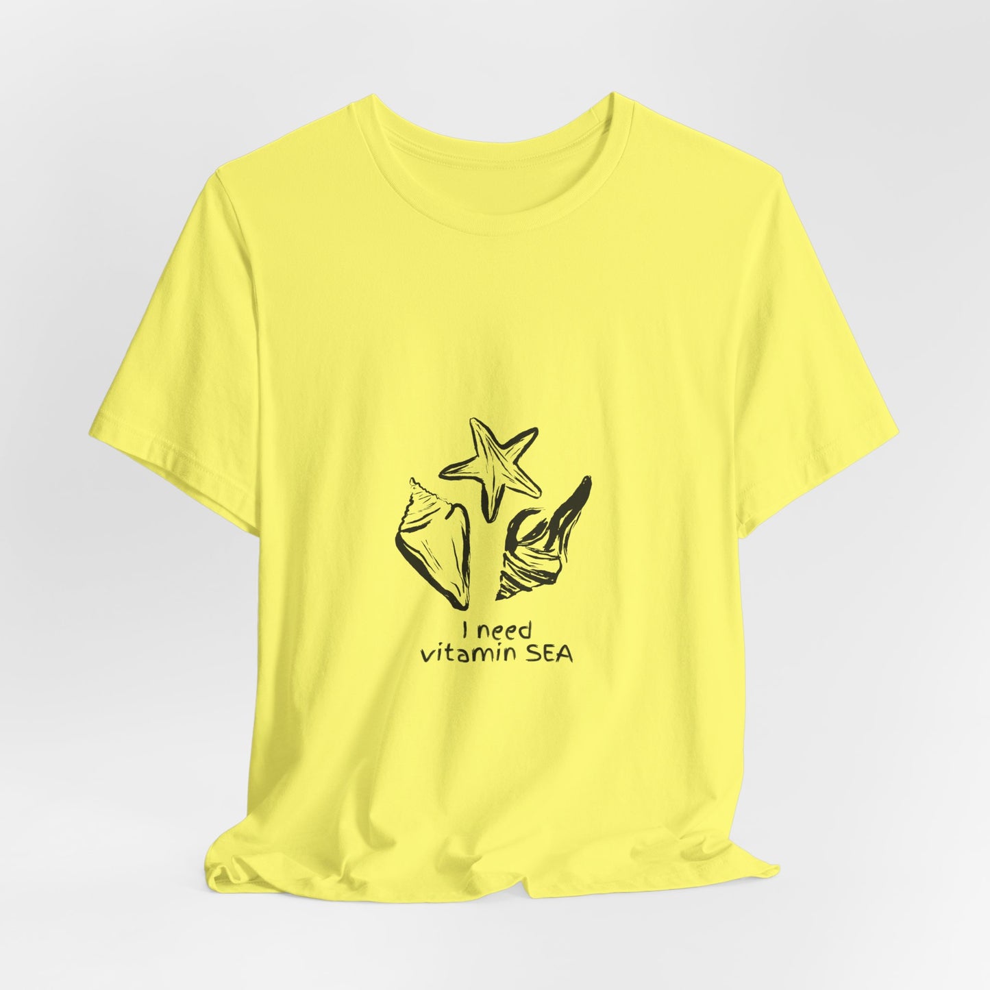 Unisex Jersey Short Sleeve " I Need Vitamin Sea" Tee