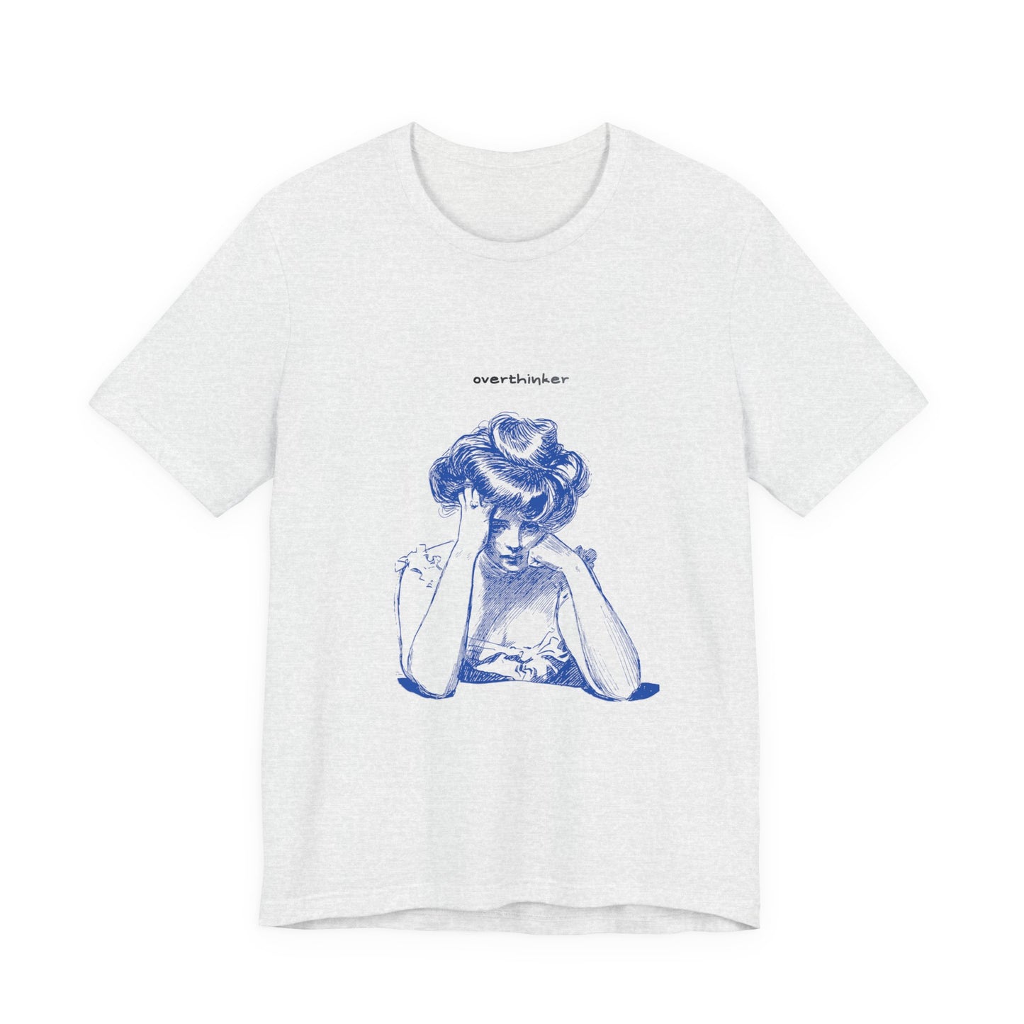 Unisex Jersey Short Sleeve "Overthinker" Tee