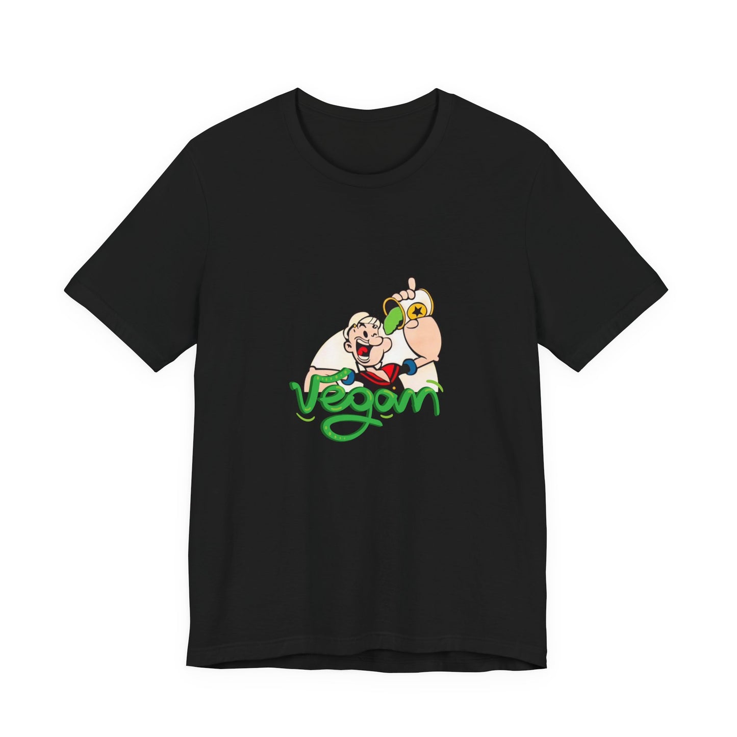 Unisex Jersey Short Sleeve "Popeye Vegan" Tee