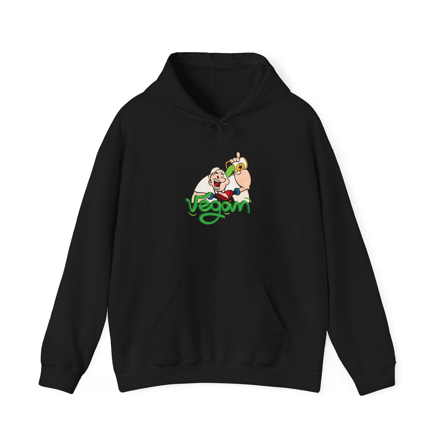 Unisex Heavy Blend Hooded "Popeye Vegan" Sweatshirt