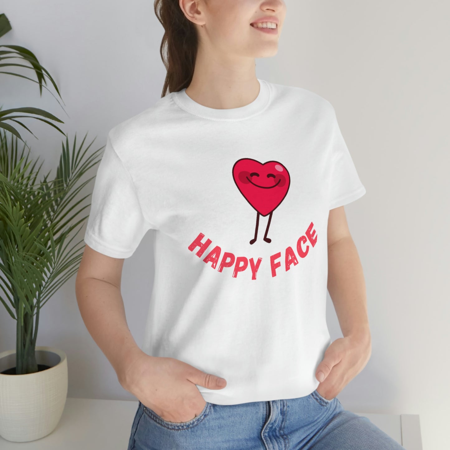 Unisex  "Happy Face" Graphic T-shirt