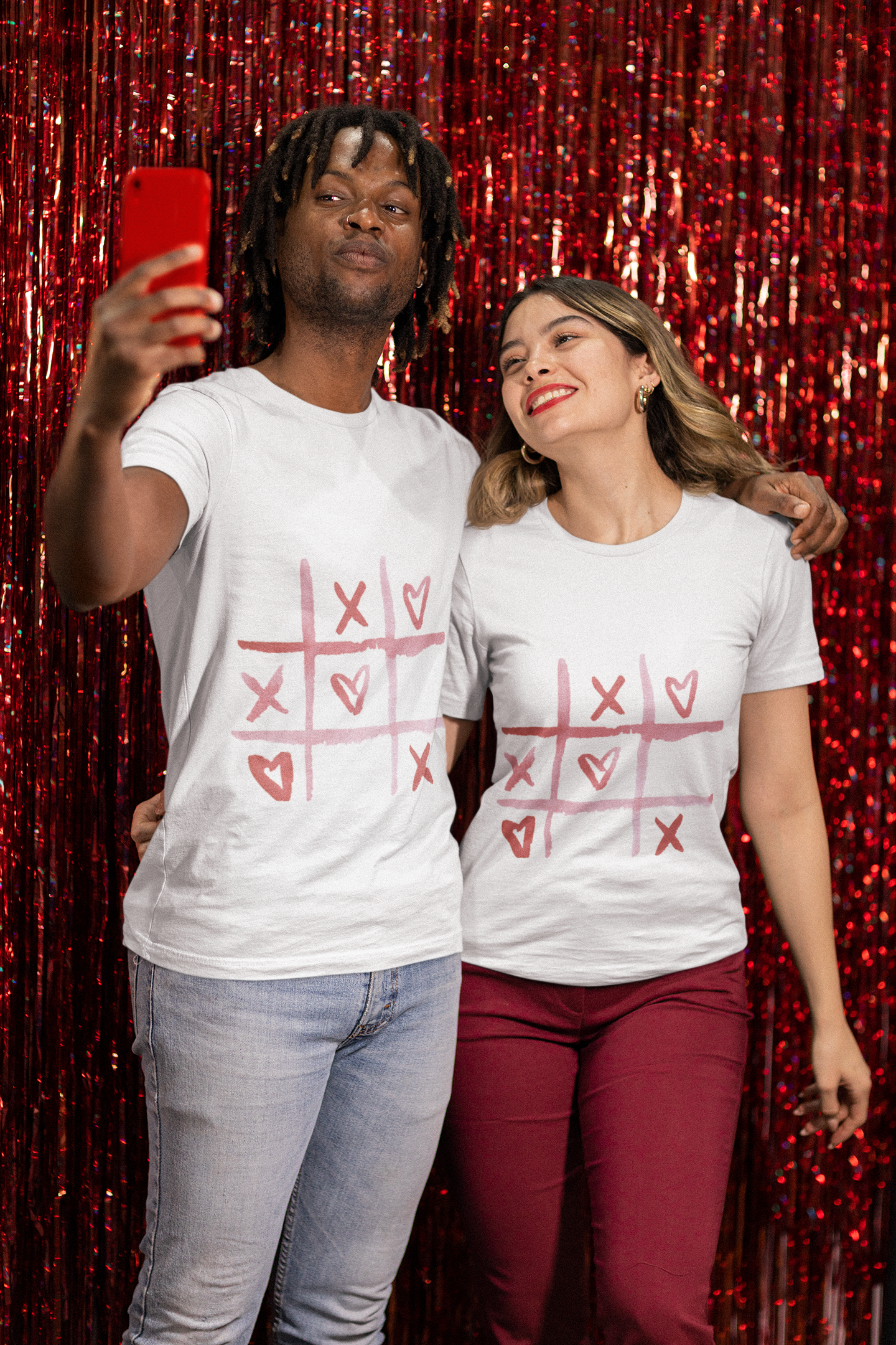 Unisex Graphic "XO Love" Tee shirt