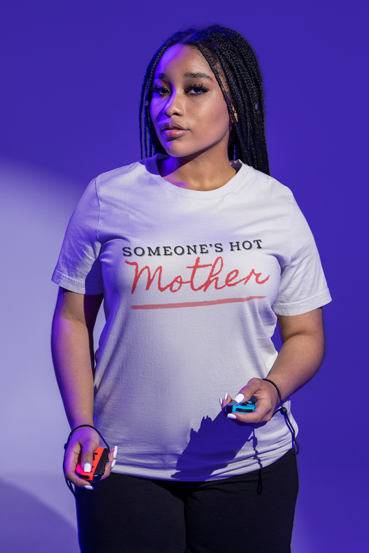 Women's " Hot Mother" Graphic Tee-Shirt