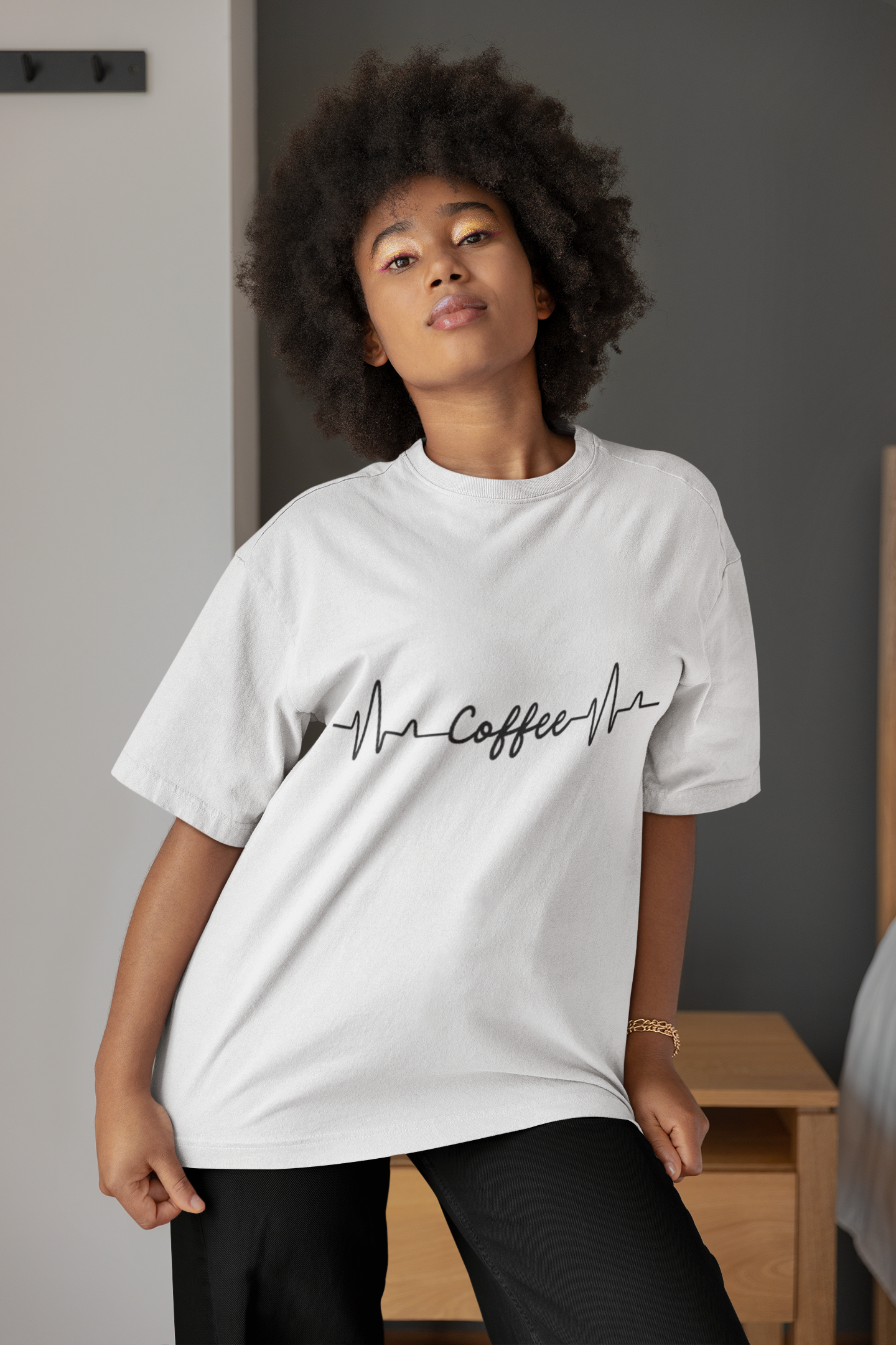 Unisex Graphic "Coffee" Tee shirt