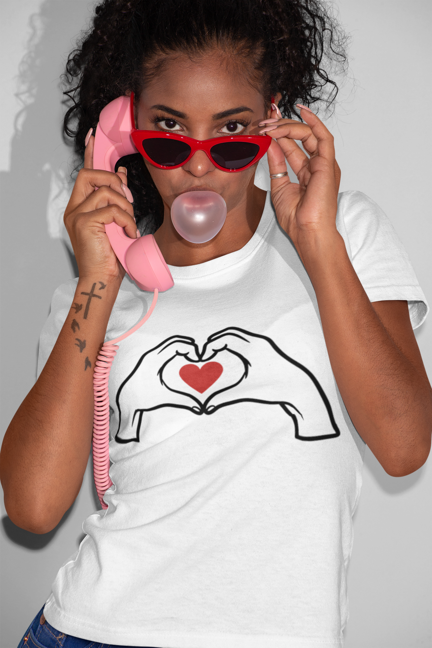 Unisex  "Love Sign" Graphic Tee shirt